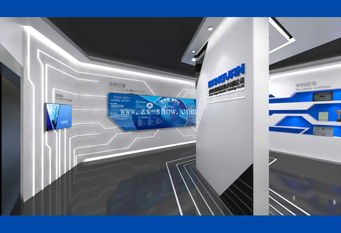 邦彦信息公司展示厅设计