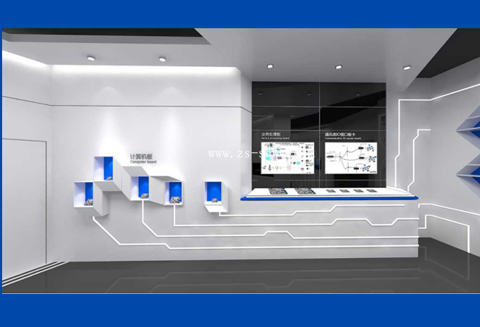 邦彦信息公司展示厅设计